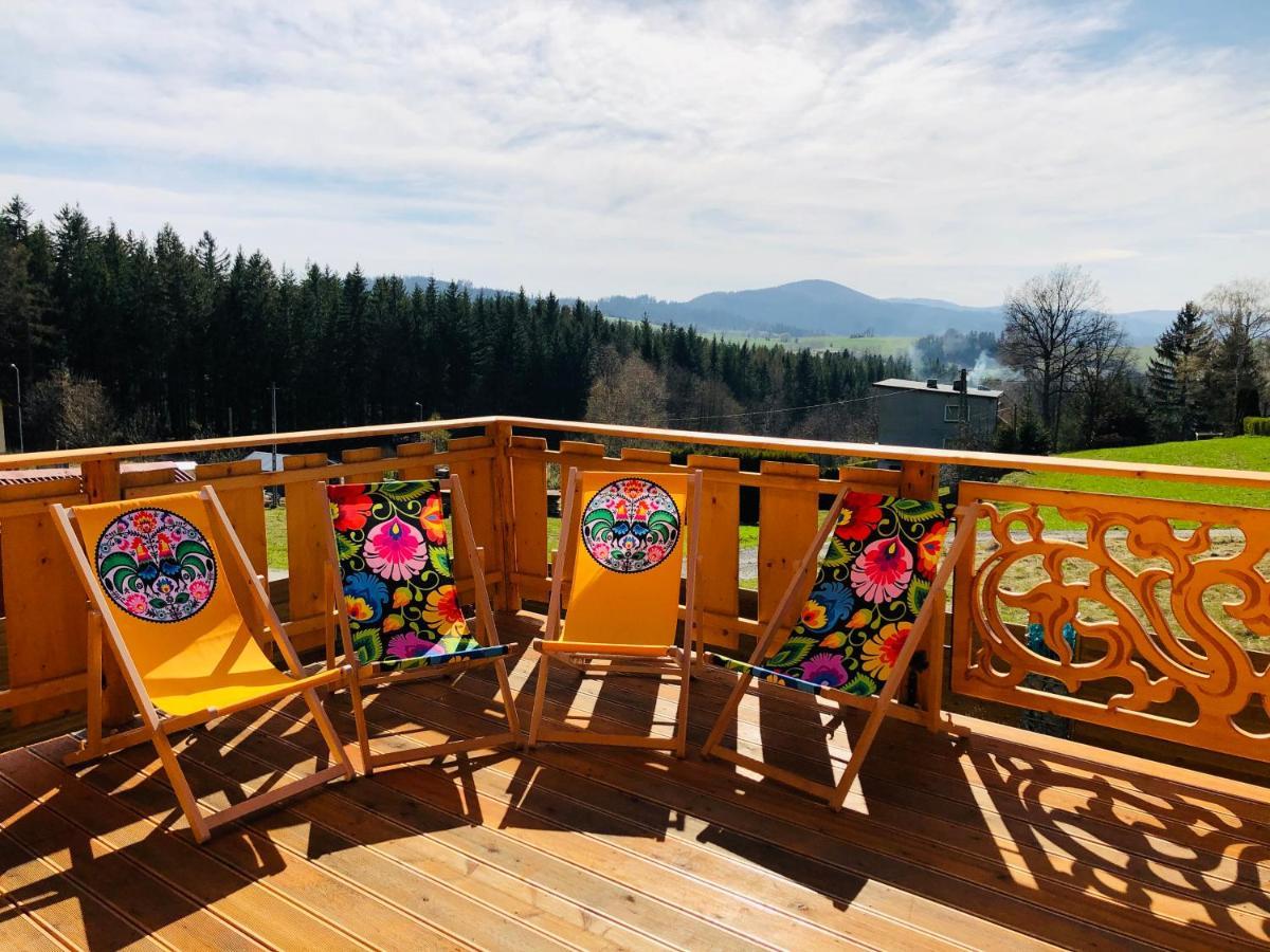 Jasnowice Beskid Wood Houses מראה חיצוני תמונה